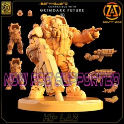 HI-LAZ CLADE Individual - ( 2 Bodies, 2Heads, 4 Arms )