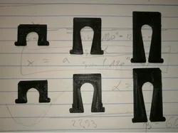 Keyboard foot upgrade/replacement set for 4° 8° 12° tilt angle for Logitech keyboards K260 K270 K270r MK260 MK270 MK270r (feets/legs/stand/footleg)