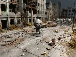 Little Zombie Grandpa – Cute Chibi Undead Elder