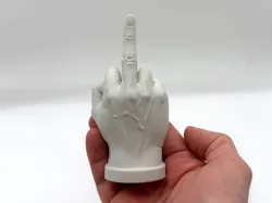Middle Finger Decor
