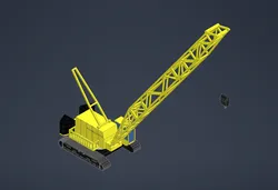 Model Crawler Crane