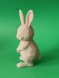 Modern Low-Poly Easter Bunny