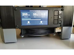 Monoprice Mini Delta 120mm fan bottom plate