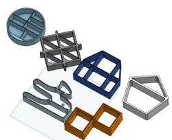 Multiple shelves