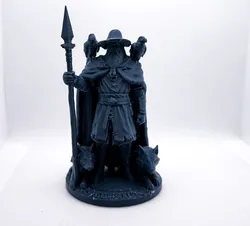 Odin norse god - human look