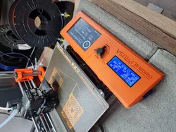 Prusa MK3S+ Front panel for 5" Waveshare DSI Touchdisplay