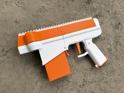 Slugger: 4x short/2x full Nerf Flywheel Mag-fed Shotgun