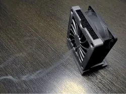 Solder Fume Fan 80 mm with Battery