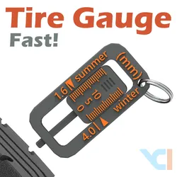 Tire Thread Depth Gauge