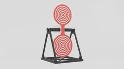 Airsoft/Nerf Auto-Resetting Target (Remix)