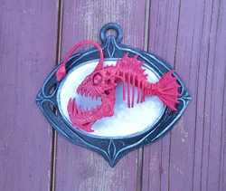 Anglerfish Skeleton Trophy - Fisherman Trophy