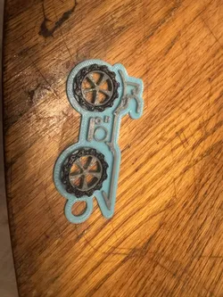 Atv keychain
