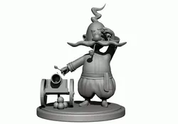 Cossack artilleryman 3D print model