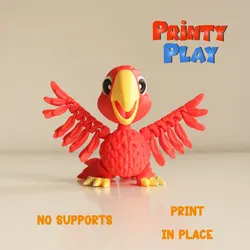 Cute flexi parrot