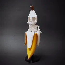 Digital Art STL Download - BANANA SKULLby JECT-ART