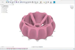 Extruder Wheel #4, lightweight yet comfortable to turn