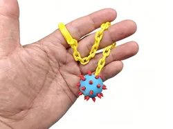 Finger fidget toy - Flail / Mace ball