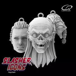 Horror Keychain  - Special  Edition Slasher Icons  print 3D 3D print model