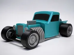 HOT ROD / RAT ROD - Fully 3D printable
