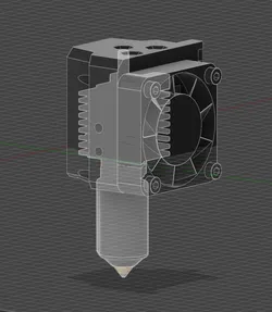 K2 Series EVA Hotend Mount (mockup)