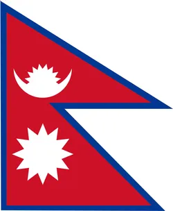 nepal flag CG Textures in Fabric 38312