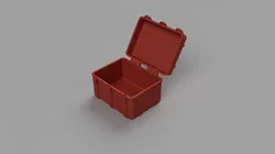 Parametric Box - Magnet Latch - Snap Together Hinge