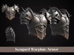 Stylized Orc Armor - Isengard Warplate 3D print model
