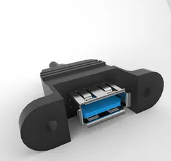 USB Female Panel Mount Connector
