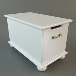 wooden storage chest