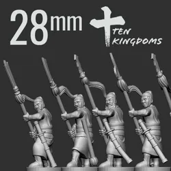 28mm Song Dynasty Spear Foot