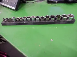 3/8 drive socket holder 7-22mm