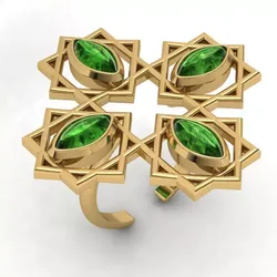 3d-model array ring  3D print model