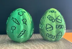 7 Easter Pattern Eggs