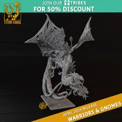 Ancient Dragon - Norse and Gnomes - Titan Forge Miniatures April 2024