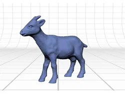 Antelope toy scan
