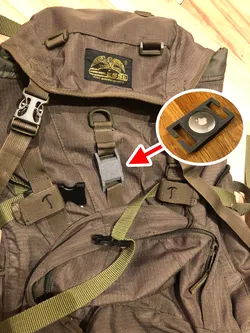 Apple AirTag MOLLE and Universal 25mm Webbing Mount