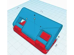 Back plate mount for tube guide QiDi X-One