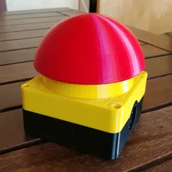 Buzzer / big red button / emergency button (Grobhandtaster / Not-Aus)