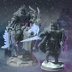 Characters & Creatures STL Download - Death Knight Fallen Paladin - Yinsylimby DM Stash