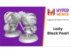 Chibi Black Pearl | Legend of Mana