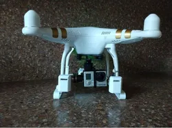 Dji Phantom fishing / strobo lights / receiver and landings gear