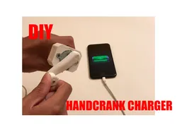Hand Crank Phone Charger!