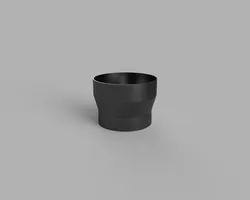Harbor Freight dust collector intake adapter to 6 inch hose