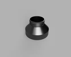 Inline fan 10 inch to 6 inch adapter