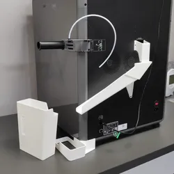 K2 Plus - Right poop chute with removable bin