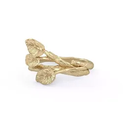 Leaf  Wedding Ring 3D print model