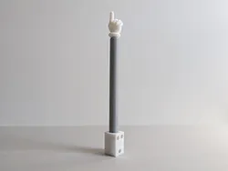 MAGNETIC Base for the "Tiny telescopic hand V3" | 6x3mm magnets