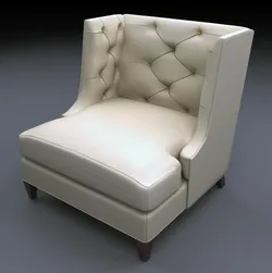 moderne wing chair