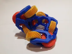 Modular Helical Gear Fidget