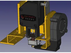 Mosquito hotend and Bondtech BMG carriage for Witbox